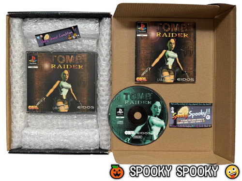 Tomb raider ps1 big box - big, uk