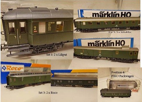 Modelleisenbahnwagen - , h0