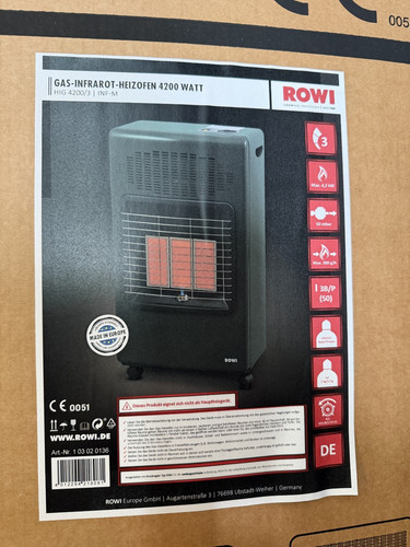 Rowi gas heizofen hig - gas-heizofen,