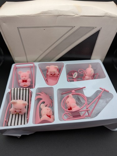 Dekofiguren teddybären rosa - dekofiguren,