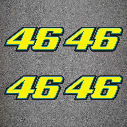 Valentino rossi aufkleber - valentino, 46
