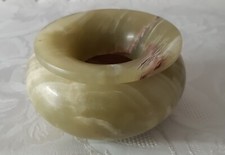 Sturm-Aschenbecher, Onyx-Marmor, Durchmesser: 11 cm, Höhe: 6 cm