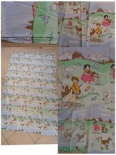 Vintage Bettwäsche Stoff