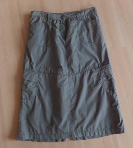 Tom tailor midi rock - midi, salbei