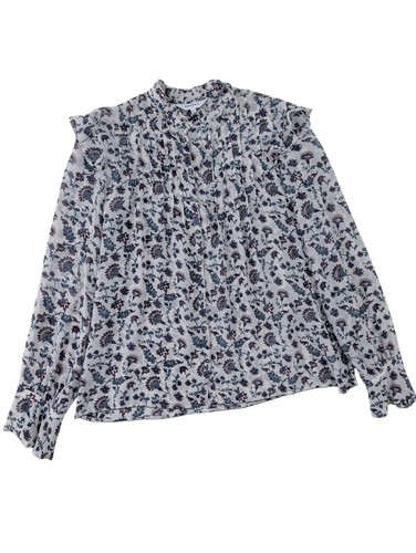 Brora seiden bluse hemd 14 - seiden,