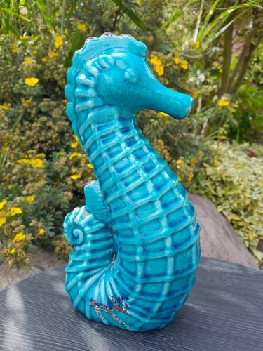 24cm seepferdchen türkis - h.,