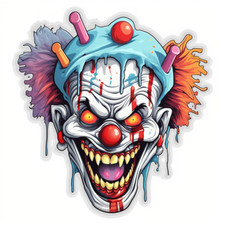 Autoaufkleber Sticker Horror