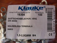 100x klauke 16304 - 16304, kabelschuh