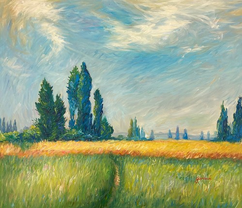 ölgemälde 50x60 claude monet - Ölgemälde,