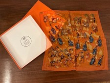 Hermès Seidentuch 40 x 40 „Concerto“ - neuwertig mit Box