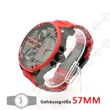 Diesel DZ7370 Mr Daddy 2.0 Chronograph Quarz Analog Rot Rotguss Herrenuhr