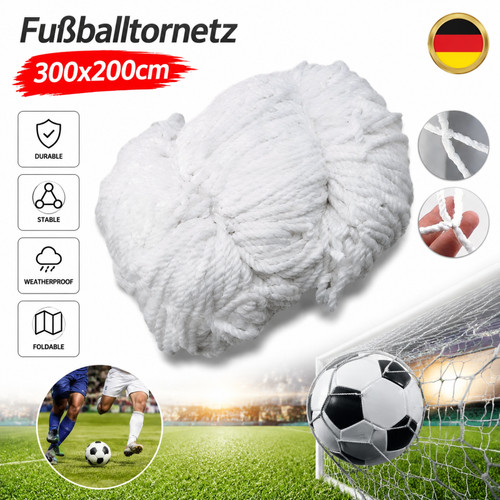 Fußballtor netz 300x200cm - fußballtor,