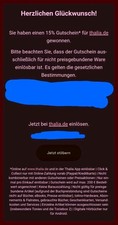 Thalia Gutschein 15 % Rabatt Code