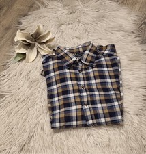 Herren Langarmhemd Flanellhemd ~kariert~ Gr. L 41/42