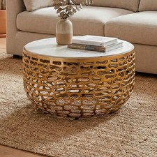 Design metall couchtisch mit - metall,