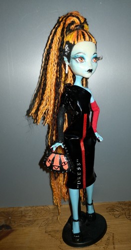 Monster high puppe - monster, lagoona
