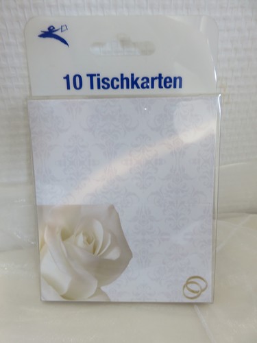 Tischkarten hochzeit weiße - tischkarten,
