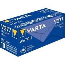 10 x Varta 377 SR626SW Uhren
