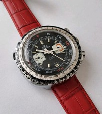 Meister-Anker, Chronograph, Valjoux 7734, 1970er, Revision, Box