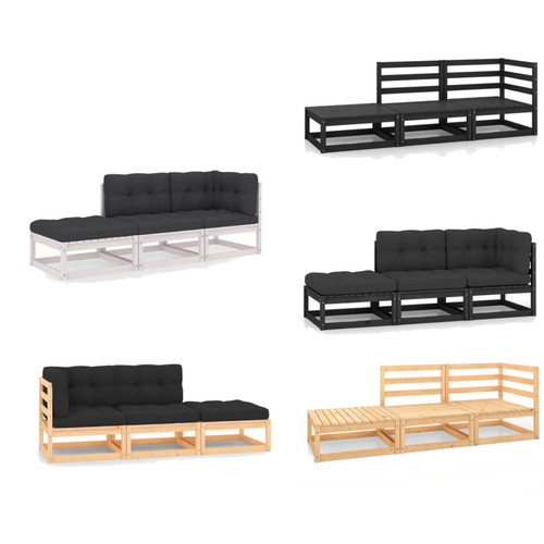 Tlg garten lounge - 3-tlg., garten-lounge-set