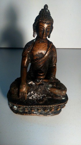 Alte asiatische statue - alte,