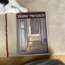 Limitierte Kunstmappe "Walter Hertzsch - Malerei und Zeichnung", 28 Werke, Buch