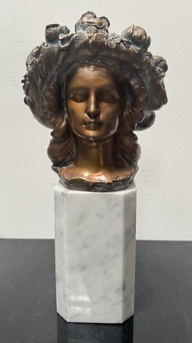 Bronzefigur flora ernst - "flora",,
