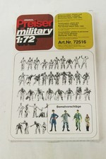 1:72 Modellbausatz PREISER military 72516 Fallschirmjäger Luftwaffe 1939-45 OVP