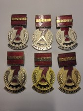 DDR Orden Medaille Aktivist Siebenjahresplan verschiedene Konvolut Badges B009