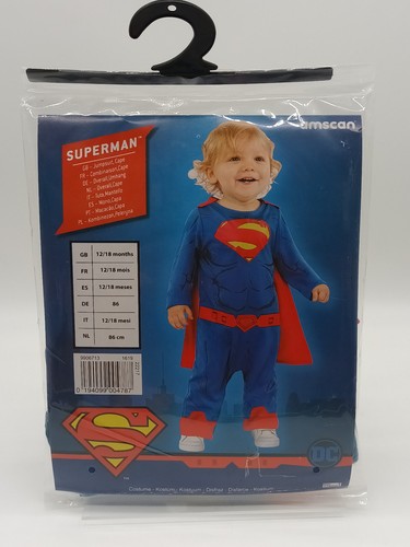 Superman kostüm - -,
