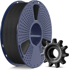 SUNLU 1.75mm PETG Carbon Fiber Filament High Impact Strength 1KG Matte Black