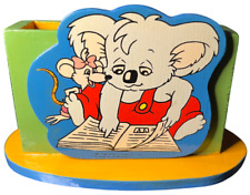 Blinky Bill Stiftehalter 90er Retro Merchandise 1997 Koala Nostalgie Cartoon rar