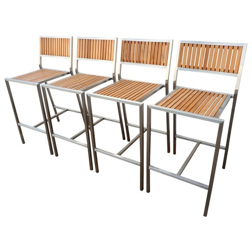 Stück edelstahl teak - stück,