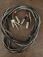 Lautsprecherkabel  Klinke - Klinke - 2x 5 Meter schwarz