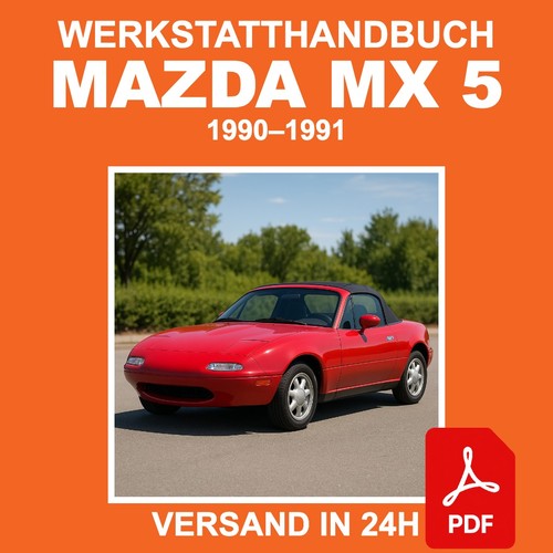 Werkstatthandbuch mazda 5 - werkstatthandbuch, mx
