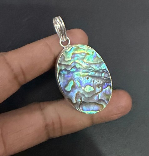 Abalone muschel edelstein 925 - muschel,