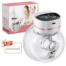 5 Modi 15 Stufen Handfreie Milchpumpe Tragbare LCD Elektrische Milchpumpe Neu