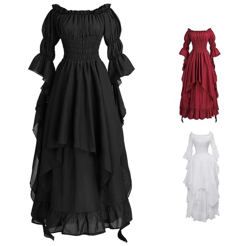 Neues damen vintage - vintage, maxikleid