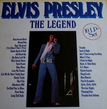 Elvis presley vinyl set - 10,
