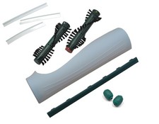 Ersatzteil Set geeig. Vorwerk Elektrobürste EB 360 Haube Rollen Lippen Bürsten