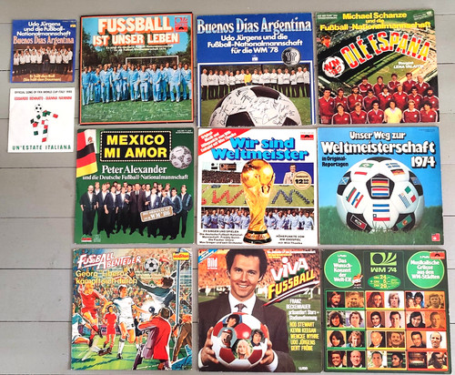 Auswahl vintage fussball - vintage, wm