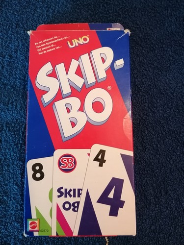 Mattel skip kartenspiel - skip-bo,