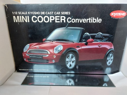 Kyosho mini cooper cabrio rot - mini,