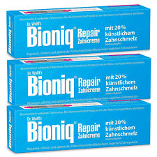 3x 75ml Dr. Wolff's Bioniq