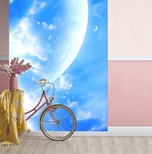 3D Blau Himmel Q9284 Tapete