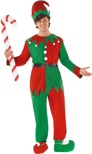 Weihnachtself kostüm herren - weihnachtself,