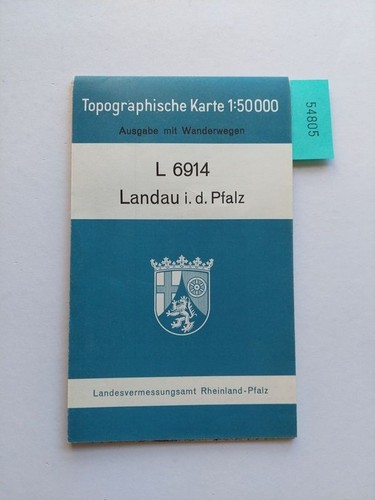 Topographische karte 6914 - topographische,