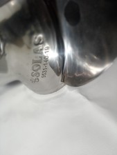 Edelstahlpropeller P 19, 3 Blatt von Dolas passend u.a. für Mercruiser