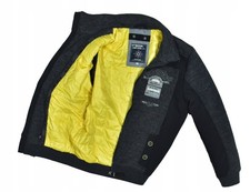 CAMP DAVID Grau Gewärmte Herren-Wollmischung Jacke L