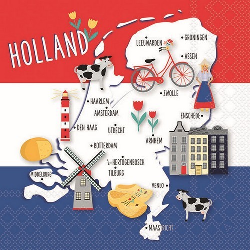Servietten holland glory - 20,